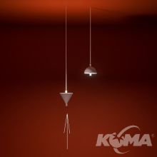 Otel_A_V lampa wisząca śnieżnobiała 7,2W SLED 4000K 675 lm 60° CRI≥98 ściemnialny